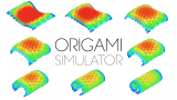 Paper folding with Origami Simulator